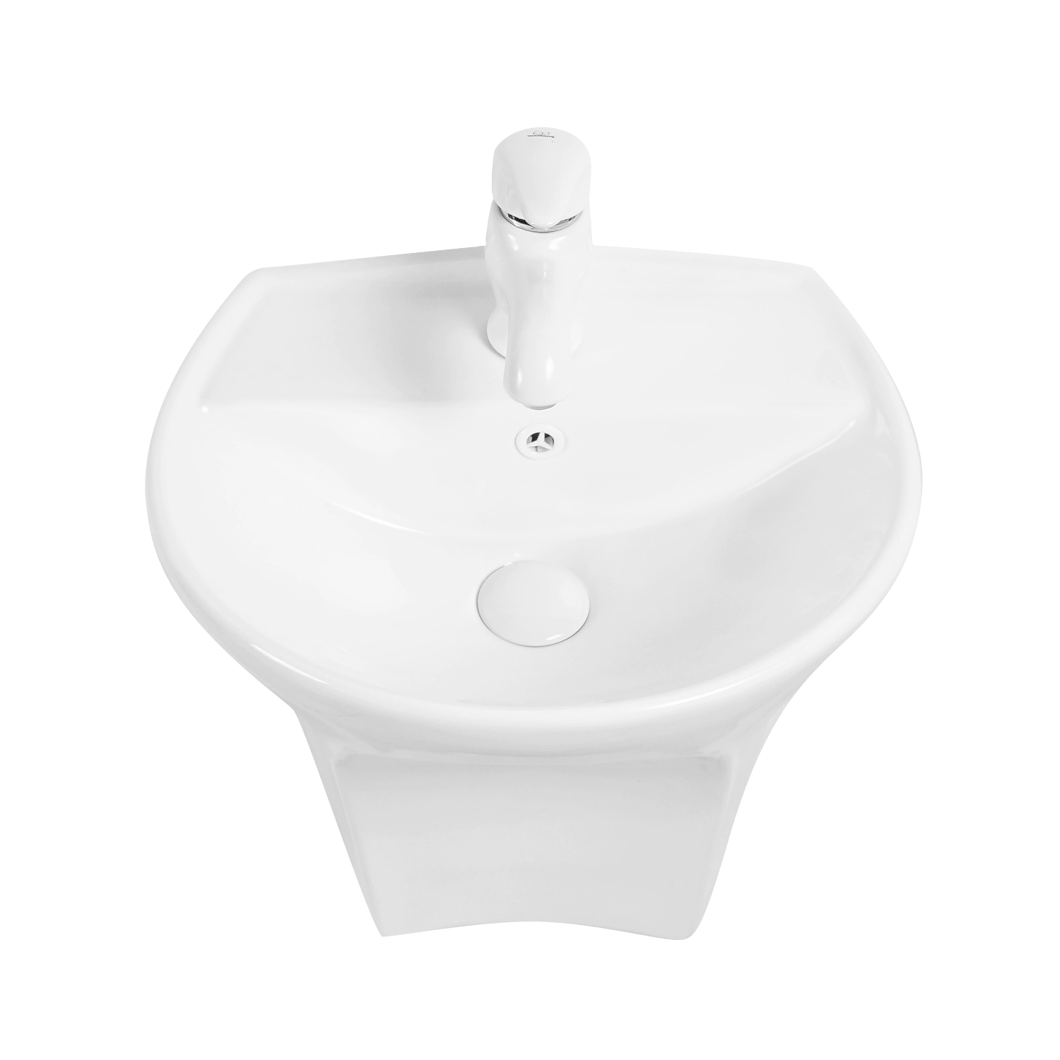 high quality white ceramic children's wall-hung basin, kids sink for kindergarten, preschool, daycare, playground, nursery school